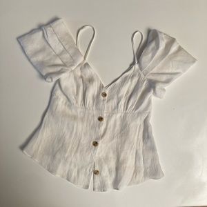 White blouse by TopShop